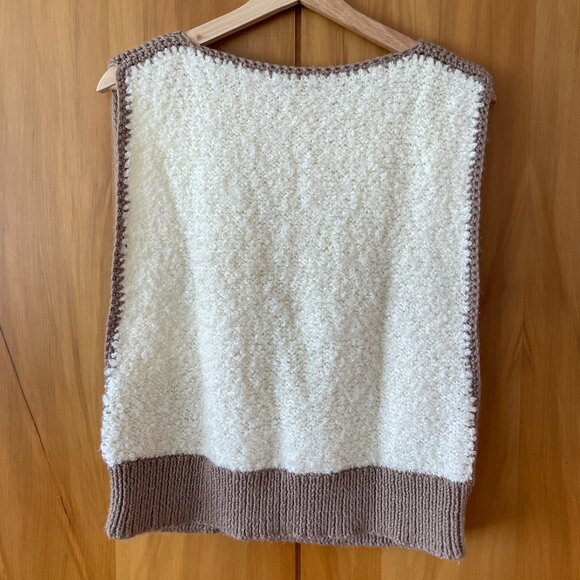VINTAGE Teddy Vest - Picture 1 of 5